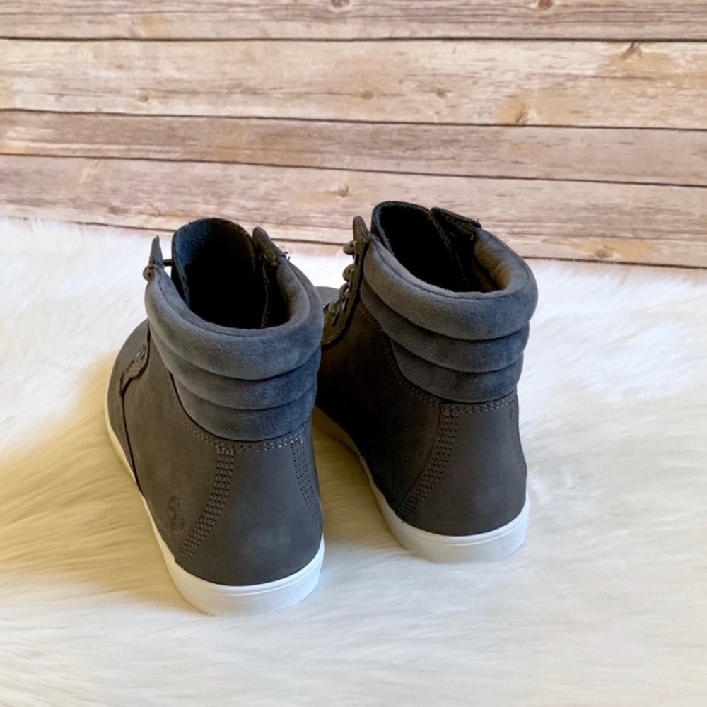 Timberland Medium Grey Dausette Sneaker Boots - Picture 6 of 7